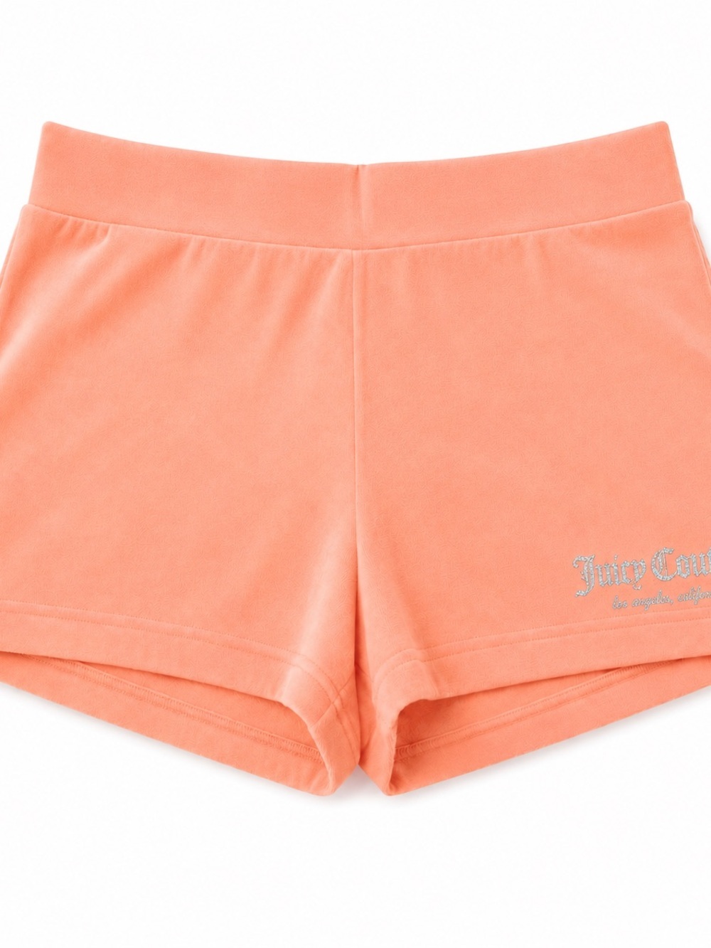 Juicy Couture Coral Velour Bike Shorts